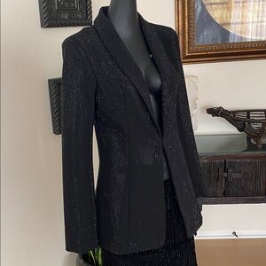 I.AM.GIA Black Sparkle Blazer